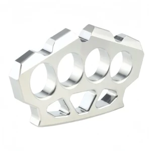 Super hard steel knuckles 304 stainless steel solid one-piece molding military fansPoings en acier ultra-résistant, moulés d'une seule pièce en acier inoxydable 304, ventilateurs militaires