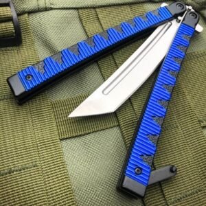 Couteau papillon style samouraï