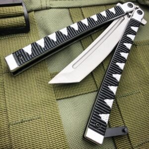 Couteau papillon style samouraï