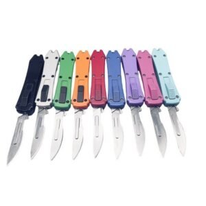 Scalpel Utility Knife With 10 Blade Knife Blue Box Cutter