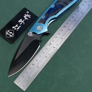 Dance Of The Dead 2nd Generation M390 DLC Blade Titanium Shank SF