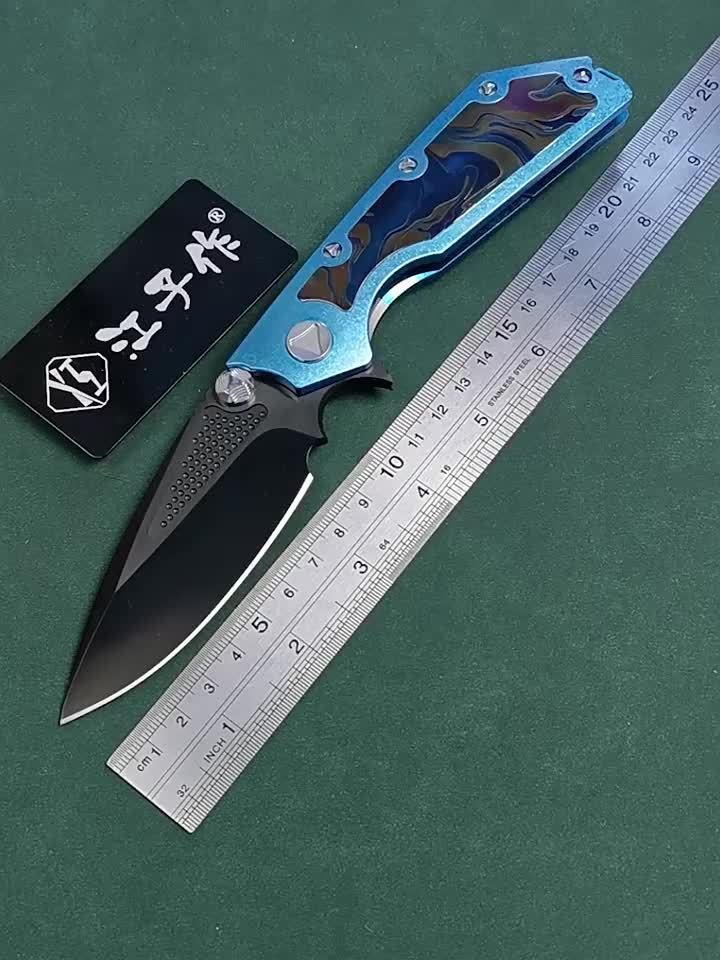 00490b81299d1a0709920aca98845a22.mp4.pdd_.000001.jpeg Dance Of The Dead 2nd Generation M390 DLC Blade Titanium Shank SF