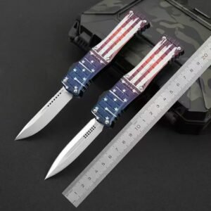 Microtech Hera US Flag OTF Knife