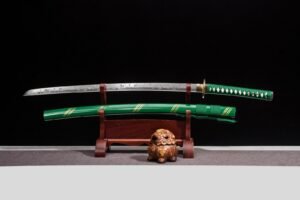 Green Pine Warrior Fixed Blade Knife