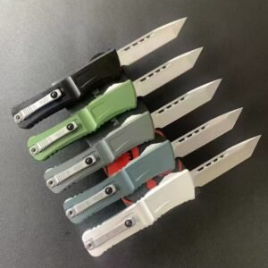 Microtech Dalong 3rd Generation Triangle Screw Transparent Version OTF Knife