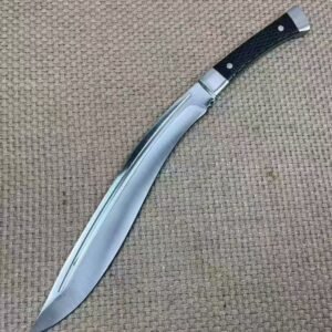 Attacking Nepal Dogleg (Jingguang) Kukri Knife