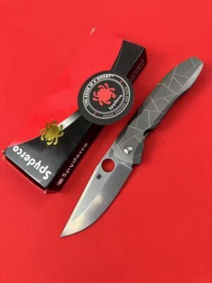 Spider C199 Folding Knife Titanium Handle