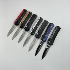 New Network Dot Zinc-handle Snake God OTF Knife