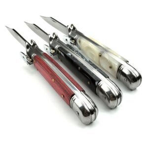 AKC 8-inch Flip Hand Guard Side-Opening Switchblade