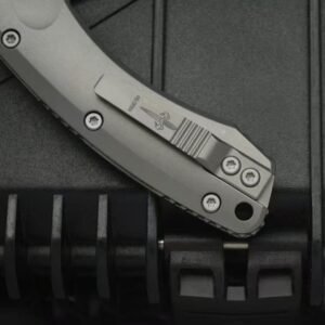Microtech Amphibious Titanium Alloy Handle Folding Knife
