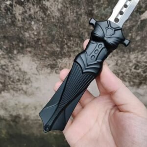 Mermaid Damascus OTF Knife