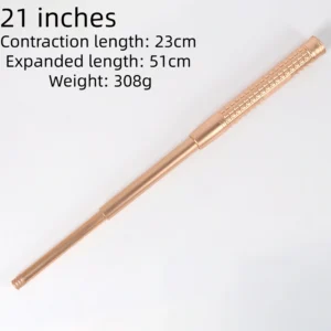 Alloy Mechanical Telescopic Baton – Pink Finish