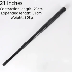 Alloy Mechanical Telescopic Baton – Pink Finish