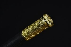 Golden Qilin Combat Knife