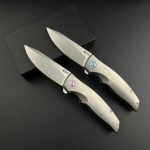 Yuji Evolver M390 Titanium Handle Folding Knife