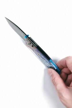 Butterfly 535 M390 Ultramirror Light DLC Blade Titanium Handle SF Express