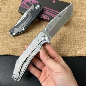 Rockstead REN G10-Handle Folding Knife