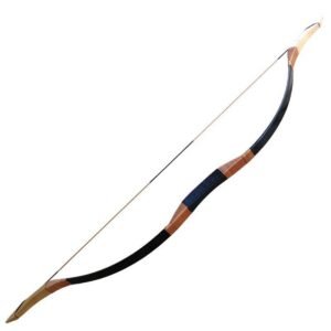 Black python pattern traditional bow and arrow traditional archery bow and arrow ancient antique recurve bow outdoor bow and arrow