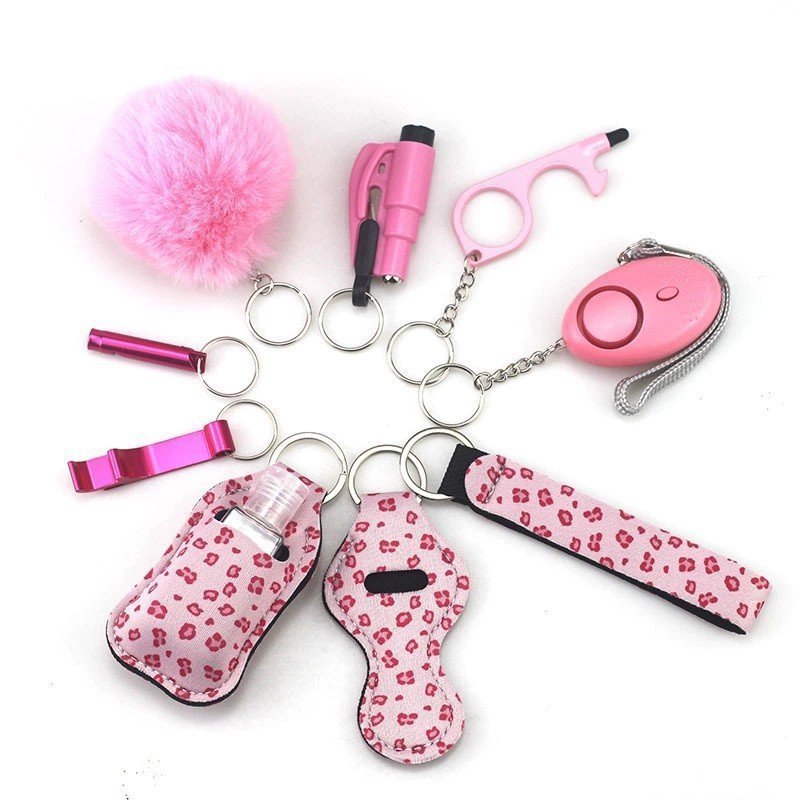 13.jpg Personal Defense Keychain Popular Self-Defense 10-Piece Set