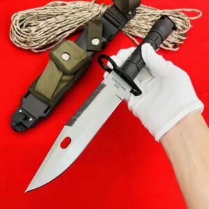 M9/D80 Straight Integrated Keel Fixed Blade Knife