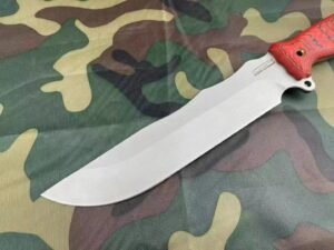 Bass Obstacle Clearing Tactics Small Straight Fixed Blade Knife