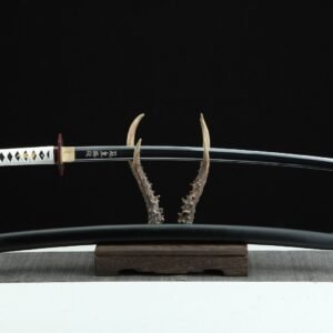 Demon Slayer Fukuoka Volunteer Warrior Fixed Blade Knife
