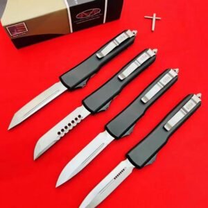 Microtech Transparent UT White Shell OTF Knife
