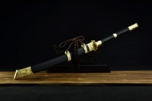 Golden Qilin Combat Knife
