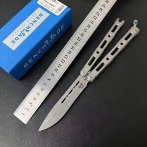 Butterfly BM85 Titanium Handle Butterfly Swing Magnetic Lock Folding Knife