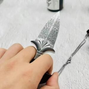 Fortune Damascus Push Dagger