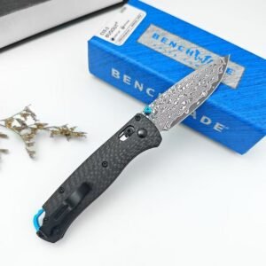 Butterfly 535 Carbon Fiber Damascus Folding Knife