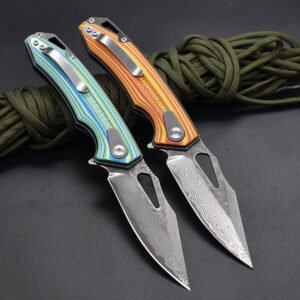 The Steel Fish Is Slightly Bent Folding Knife