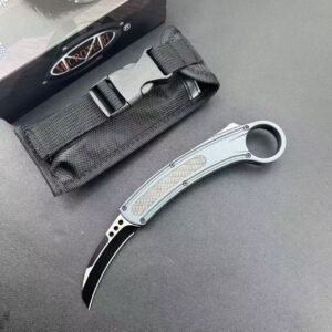 Raptor Claw Black-Blade OTF Karambit Knife