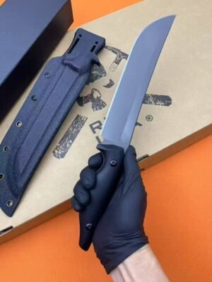 Blazing Flame Storm Fixed Blade Knife