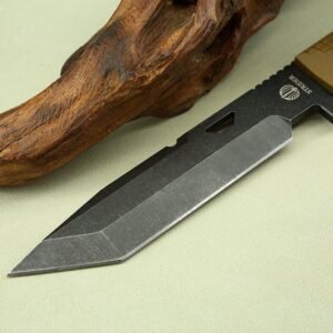 Those Who Advance Are Slightly Straightened Outside The Door Fixed Blade Knife