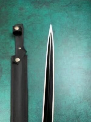 Classic Black Triangular Version Fixed Blade Knife