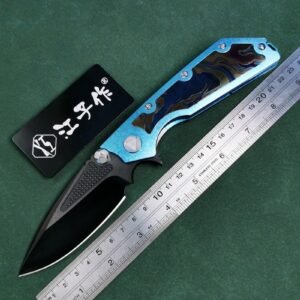 Dance Of The Dead 2nd Generation M390 DLC Blade Titanium Shank SF
