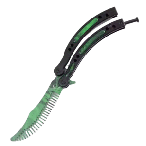 Balisong Butterfly Comb Csgo Peripheral Butterfly Practice Knife Throwing Knife Training Knife