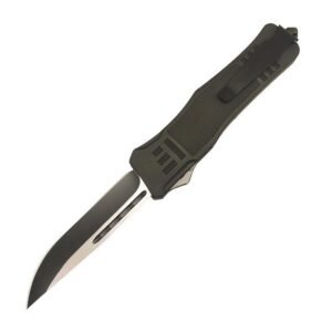 4 Inch OTF Delta Knife – Black Straight Edge