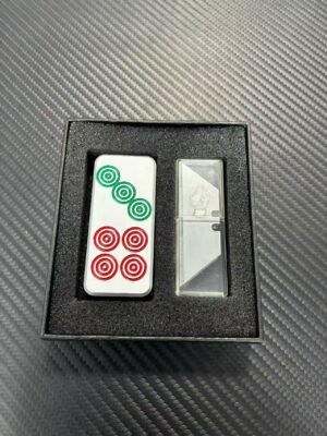 Mahjong tile pusher utility knife