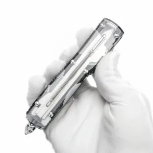 Clear Handle OTF Knife – Transparent Body