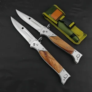 AK47 bayonet spring knife with clip-on back clip (large)