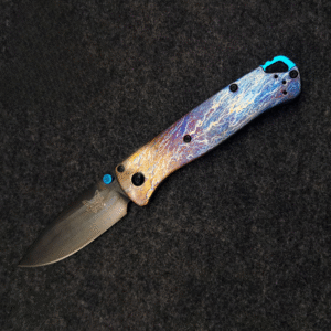 Butterfly 535 Sand DLC M390 Titanium Handle SF Folding Knife