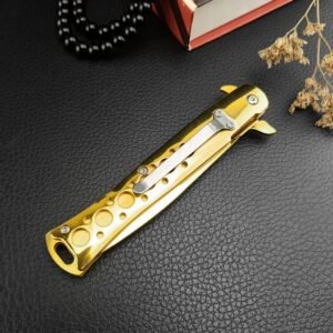 M10 Swordfish Gold Fold Folding Knife