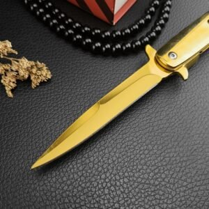 M10 Swordfish Gold Fold Folding Knife