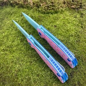 Bear Head Donut Fold Folding Knife