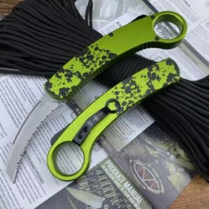 Micro-tech Eagle Claws Jump Straight Ahead Karambit Knife