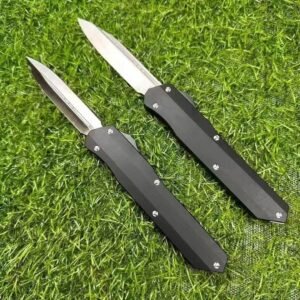 Microtech Hidden Code Smooth Handle OTF Knife