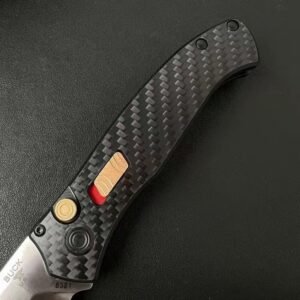 Buck 838 Carbon-Fiber Handle Side-Opening Knife
