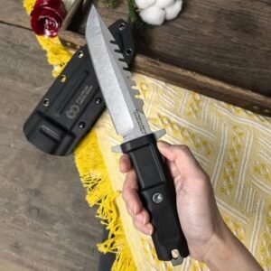 Extrema Ratio: The Whaling Fork's New Back Teeth Fixed Blade Knife